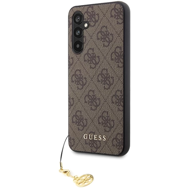 Чохол Guess 4G Charms Collection для Samsung Galaxy S23 FE (S711) Brown (GUHCS23FEGF4GBR)