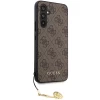 Чехол Guess 4G Charms Collection для Samsung Galaxy S23 FE (S711) Brown (GUHCS23FEGF4GBR)