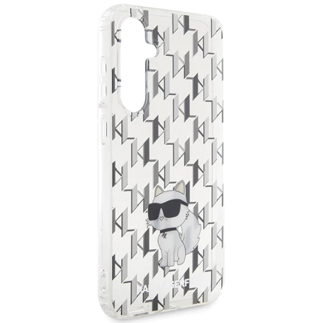 Чохол Karl Lagerfeld Monogram Choupette для Samsung Galaxy S23 FE (S711) Transparent (KLHCS23FEHNCMKLT)
