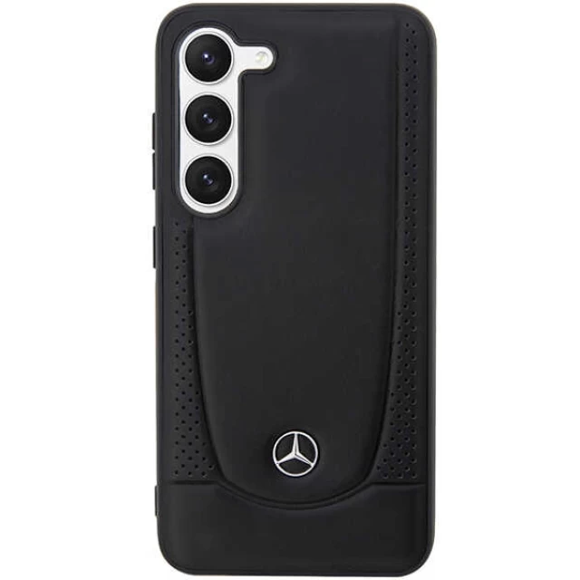 Чехол Mercedes Leather Urban для Samsung Galaxy S23 FE (S711) Black (MEHCS23FEARMBK)