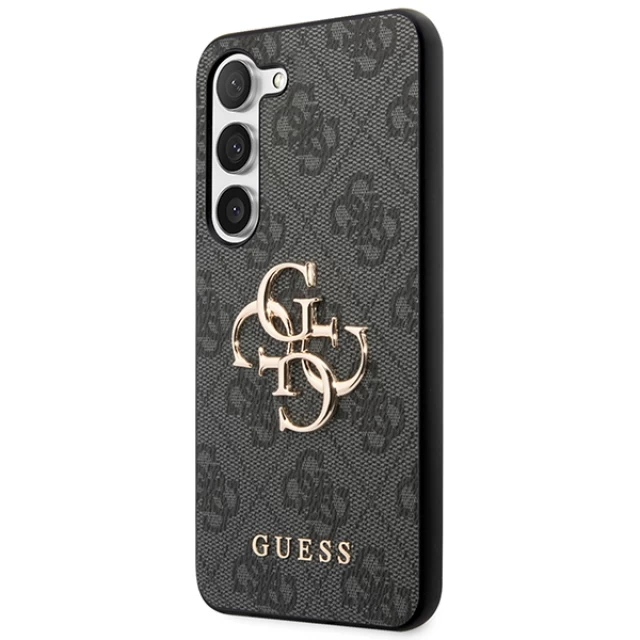 Чохол Guess 4G Big Metal Logo для Samsung Galaxy S23 FE (S711) Grey (GUHCS23FE4GMGGR)