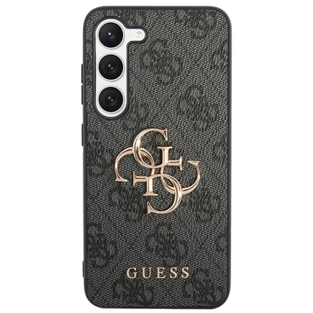 Чохол Guess 4G Big Metal Logo для Samsung Galaxy S23 FE (S711) Grey (GUHCS23FE4GMGGR)