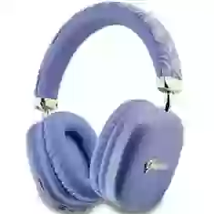 Бездротові навушники Guess Gcube Metallic Script Logo Purple (GUBHK1GCTCSU)