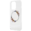 Чохол Guess IML Flowers Wreatch для iPhone 15 Pro Max Transparent with MagSafe (GUHMP15XHFWFCT)