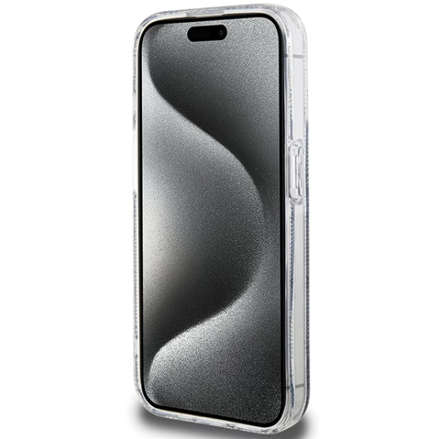 Чохол Guess IML GCube для iPhone 15 Pro Max Black with MagSafe (GUHMP15XHGCUSTGK)