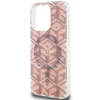 Чохол Guess IML GCube для iPhone 15 Pro Pink with MagSafe (GUHMP15LHGCUSTGP)