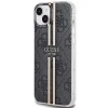 Чохол Guess IML 4G Gold Stripe для iPhone 15 Plus | 14 Plus Black (GUHCP15MH4PSEGK)