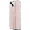 Чохол Guess IML 4G Gold Stripe для iPhone 15 | 14 | 13 Pink (GUHCP15SH4PSEGP)