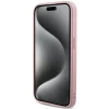 Чохол Guess Saffiano Iridescent Script для iPhone 14 Pro Pink (GUHCP14LPSAIRSP)