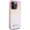 Чохол Guess Saffiano Iridescent Script для iPhone 15 Pro Max Pink (GUHCP15XPSAIRSP)