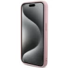 Чохол Guess Saffiano Iridescent Script для iPhone 15 Pro Max Pink (GUHCP15XPSAIRSP)