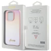 Чохол Guess Saffiano Iridescent Script для iPhone 15 Pro Max Pink (GUHCP15XPSAIRSP)