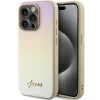 Чохол Guess Saffiano Iridescent Script для iPhone 15 Pro Max Gold (GUHCP15XPSAIRSD)