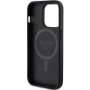Чохол Guess 4G Collection Leather Metal Logo для iPhone 13 Pro Max Black with MagSafe (GUHMP13XG4GFRK)