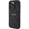 Чехол Guess 4G Collection Leather Metal Logo для iPhone 14 Pro Max Black with MagSafe (GUHMP14XG4GFRK)