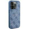 Чехол Guess 4G Collection Leather Metal Logo для iPhone 14 Pro Max Blue with MagSafe (GUHMP14XG4GFRB)