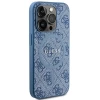 Чехол Guess 4G Collection Leather Metal Logo для iPhone 15 Pro Max Blue with MagSafe (GUHMP15XG4GFRB)