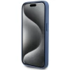 Чохол Guess 4G Collection Leather Metal Logo для iPhone 15 Pro Max Blue with MagSafe (GUHMP15XG4GFRB)