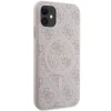 Чехол Guess 4G Collection Leather Metal Logo для iPhone 11 | XR Pink with MagSafe (GUHMN61G4GFRP)