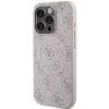 Чехол Guess 4G Collection Leather Metal Logo для iPhone 14 Pro Pink with MagSafe (GUHMP14LG4GFRP)