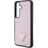 Чехол Guess Rhinestone Triangle для Samsung Galaxy S24 (S921) Pink (GUHCS24SHDGPPP)