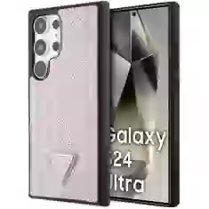 Чохол Guess Rhinestone Triangle для Samsung Galaxy S24 Ultra (S928) Pink (GUHCS24LHDGPPP)
