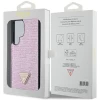 Чохол Guess Rhinestone Triangle для Samsung Galaxy S24 Ultra (S928) Pink (GUHCS24LHDGPPP)