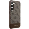 Чехол Guess 4G Stripe Collection для Samsung Galaxy S24 Plus (S926) Brown (GUHCS24MG4GLBR)