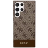 Чохол Guess 4G Stripe Collection для Samsung Galaxy S24 Ultra (S928) Brown (GUHCS24LG4GLBR)