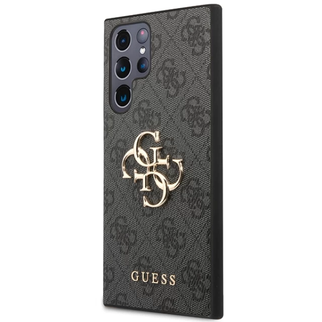 Чохол Guess 4G Big Metal Logo для Samsung Galaxy S24 Ultra (S928) Black (GUHCS24L4GMGGR)