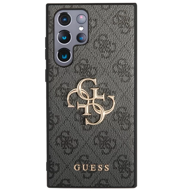 Чохол Guess 4G Big Metal Logo для Samsung Galaxy S24 Ultra (S928) Black (GUHCS24L4GMGGR)