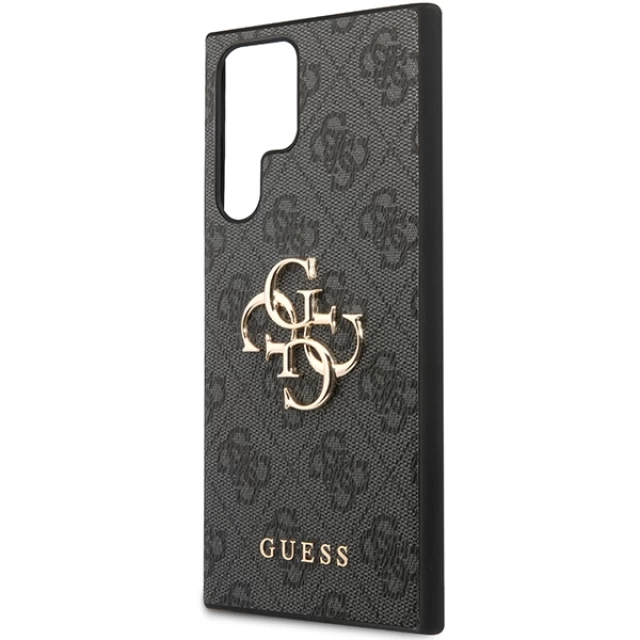 Чохол Guess 4G Big Metal Logo для Samsung Galaxy S24 Ultra (S928) Black (GUHCS24L4GMGGR)