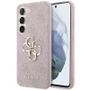 Чехол Guess 4G Big Metal Logo для Samsung Galaxy S24 (S921) Pink (GUHCS24S4GMGPI)