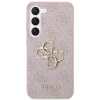 Чехол Guess 4G Big Metal Logo для Samsung Galaxy S24 (S921) Pink (GUHCS24S4GMGPI)