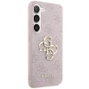 Чехол Guess 4G Big Metal Logo для Samsung Galaxy S24 (S921) Pink (GUHCS24S4GMGPI)