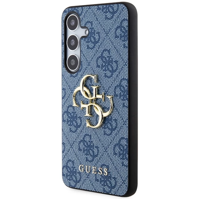 Чехол Guess 4G Big Metal Logo для Samsung Galaxy S24 (S921) Blue (GUHCS24S4GMGBL)