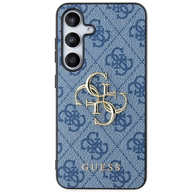 Чохол Guess 4G Big Metal Logo для Samsung Galaxy S24 (S921) Blue (GUHCS24S4GMGBL)