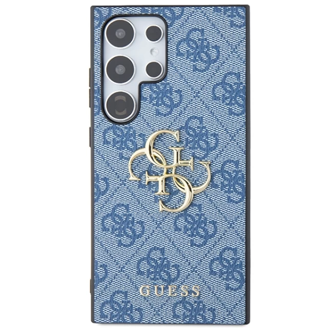 Чохол Guess 4G Big Metal Logo для Samsung Galaxy S24 Ultra (S928) Blue (GUHCS24L4GMGBL)