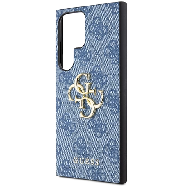 Чехол Guess 4G Big Metal Logo для Samsung Galaxy S24 Ultra (S928) Blue (GUHCS24L4GMGBL)