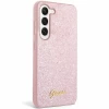 Чохол Guess Glitter Script для Samsung Galaxy S24 (S921) Pink (GUHCS24SHGGSHP)