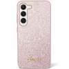 Чохол Guess Glitter Script для Samsung Galaxy S24 Plus (S926) Pink (GUHCS24MHGGSHP)