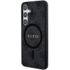 Чохол Guess 4G Collection Leather Metal Logo для Samsung Galaxy S24 Plus (S926) Black with MagSafe (GUHMS24MG4GFRK)