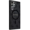 Чохол Guess 4G Collection Leather Metal Logo для Samsung Galaxy S24 Ultra (S928) Black with MagSafe (GUHMS24LG4GFRK)