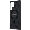 Чехол Guess 4G Collection Leather Metal Logo для Samsung Galaxy S24 Ultra (S928) Black with MagSafe (GUHMS24LG4GFRK)