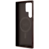 Чохол Guess 4G Collection Leather Metal Logo для Samsung Galaxy S24 Ultra (S928) Brown with MagSafe (GUHMS24LG4GFRW)