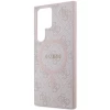 Чехол Guess 4G Collection Leather Metal Logo для Samsung Galaxy S24 Ultra (S928) Pink with MagSafe (GUHMS24LG4GFRP)