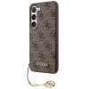 Чохол Guess 4G Charms Collection для Samsung Galaxy S24 (S921) Brown (GUHCS24SGF4GBR)