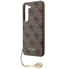 Чехол Guess 4G Charms Collection для Samsung Galaxy S24 (S921) Brown (GUHCS24SGF4GBR)