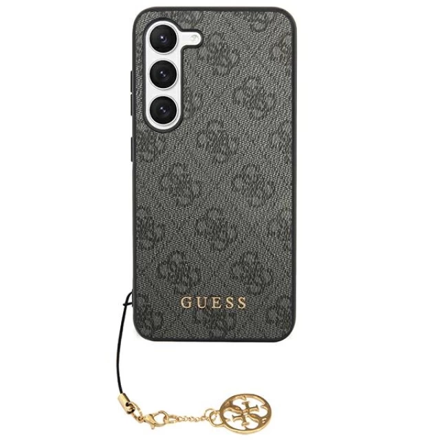 Чохол Guess 4G Charms Collection для Samsung Galaxy S24 (S921) Black (GUHCS24SGF4GGR)