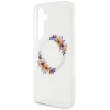 Чохол Guess IML Flowers Wreath для Samsung Galaxy S24 Plus (S926) Transparent with MagSafe (GUHMS24MHFWFCT)